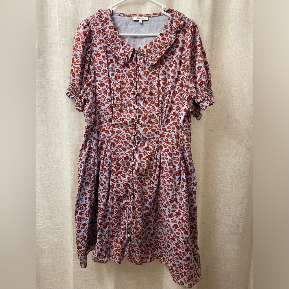 Madewell babydoll dress size 14